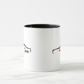 I Liebe mein Camaro Tasse (Zentrum)