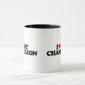 I LIEBE MEIN CHAMÄLEON TASSE (Zentrum)