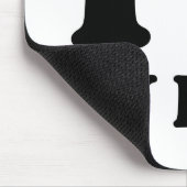 I LIEBE MEIN CHEF - mousepad (Ecke)