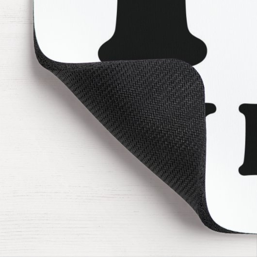 I LIEBE MEIN CHEF - mousepad (Ecke)