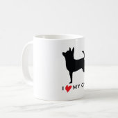 I LIEBE MEIN CHI KAFFEETASSE (Vorderseite Links)