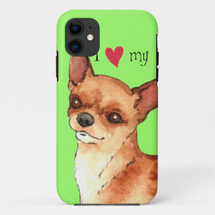 I Liebe mein Chihuahua Case-Mate iPhone Hülle