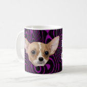 I Liebe mein Chihuahua Kaffeetasse (Vorderseite Links)