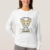 I Liebe mein Chihuahua T-Shirt (Vorderseite)