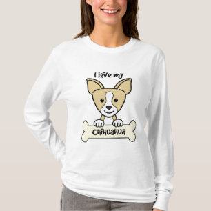 I Liebe mein Chihuahua T-Shirt