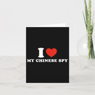 I Liebe Mein chinesischer Spion _1 Karte