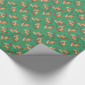 I Liebe mein chinesisches Shar-Pei Geschenkpapier (Ecke)