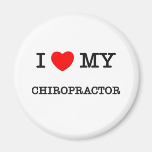 I Liebe mein CHIROPRAKTOR Magnet