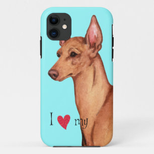 I Liebe mein Cirneco dell'Etna Case-Mate iPhone Hülle