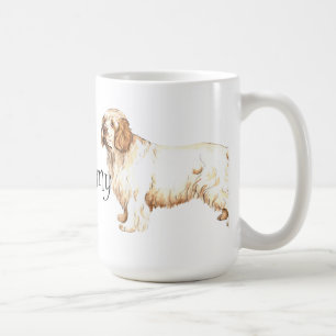 I Liebe mein Clumber Spaniel Kaffeetasse