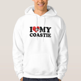 I Liebe mein Coastie Hoodie