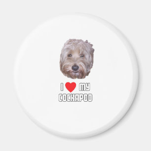 I Liebe mein Cockapoo Magnet