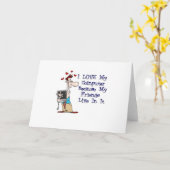 I Liebe mein Computer Karte (Gelbe Blume)