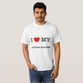I Liebe mein COMPUTERTECHNIKER T-Shirt (Vorne ganz)