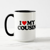 I LIEBE MEIN COUSIN TASSE (Links)