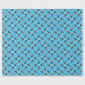 I Liebe mein Dachshund-Jagdhund Geschenkpapier (Flach)