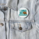 I Liebe mein Dackel-Knopf Button (Beispiel)