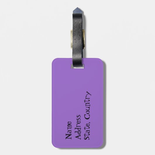 I Liebe mein Dalmatiner Gepäckanhänger (Rückseite vertikal)