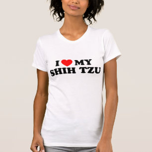 I Liebe mein Damen-Petite T - Shirt Shih Tzu