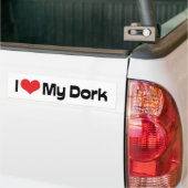 I Liebe Mein Depp Autoaufkleber (Auf Lkw)