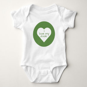 I Liebe mein Doula Onsie Baby Strampler