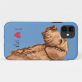 I Liebe mein Drahthaar Vizsla Case-Mate iPhone Hülle (Rückseite (Horizontal))