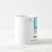 I Liebe mein Drehbeschleunigungs-Trockner Kaffeetasse (Mittel)