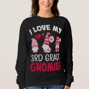 I Liebe Mein dritter Grade Gnomies Niedlicher Vale Sweatshirt