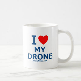 I Liebe mein Drohne Kaffeetasse