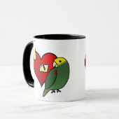I Liebe mein DYH Amazonas Tasse (Vorderseite Links)