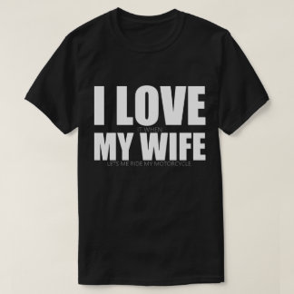 I Liebe mein Ehefrau-T-Shirt T-Shirt