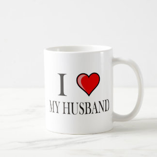 I Liebe mein Ehemann Kaffeetasse