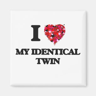 I Liebe mein eineiiger Zwilling Magnet