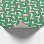 I Liebe mein englischer Setzer Geschenkpapier (Ecke)