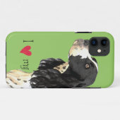 I Liebe mein englischer SpringerSpaniel Case-Mate iPhone Hülle (Rückseite (Horizontal))