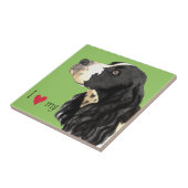 I Liebe mein englischer SpringerSpaniel Fliese (Seite)