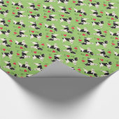 I Liebe mein englischer SpringerSpaniel Geschenkpapier (Ecke)