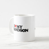 I LIEBE MEIN ENKEL KAFFEETASSE (Vorderseite Links)