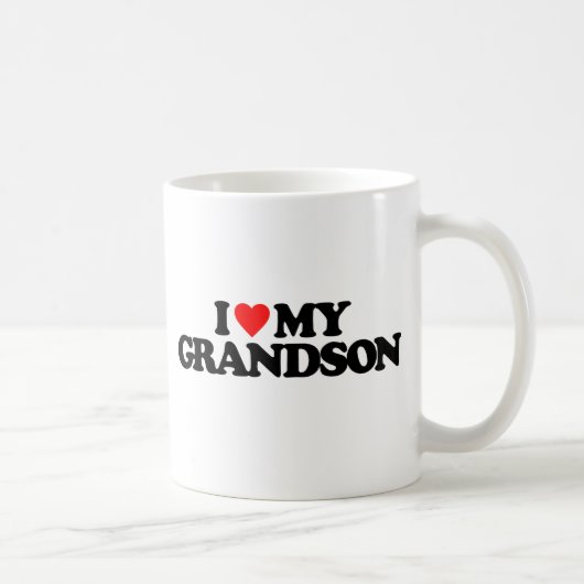 I LIEBE MEIN ENKEL KAFFEETASSE (Rechts)