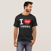 I Liebe mein Esel T-Shirt (Vorne ganz)