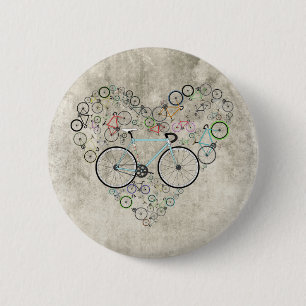 I Liebe mein Fahrrad Button