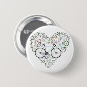 I Liebe mein Fahrrad Button (Vorne & Hinten)