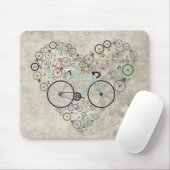 I Liebe mein Fahrrad Mousepad (Mit Mouse)