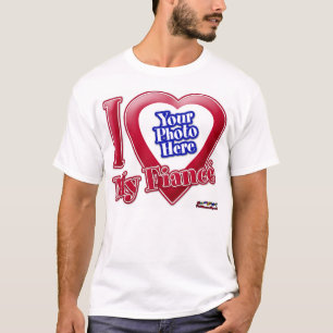 I Liebe mein Fiancé - Foto T-Shirt