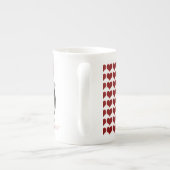 I Liebe mein flämisches riesiges Häschen Porzellantasse (Rückseite)