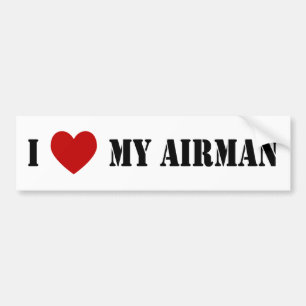 I Liebe mein Flieger Autoaufkleber