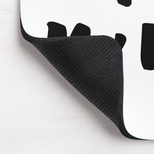 I Liebe mein Fötus Mousepad (Ecke)