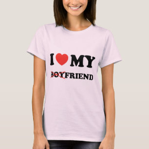 I Liebe mein Freund T-Shirt