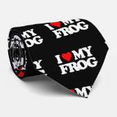 I LIEBE MEIN FROSCH KRAWATTE (Gerollt)