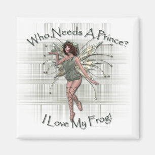 I Liebe mein Frosch-Magnet Magnet
